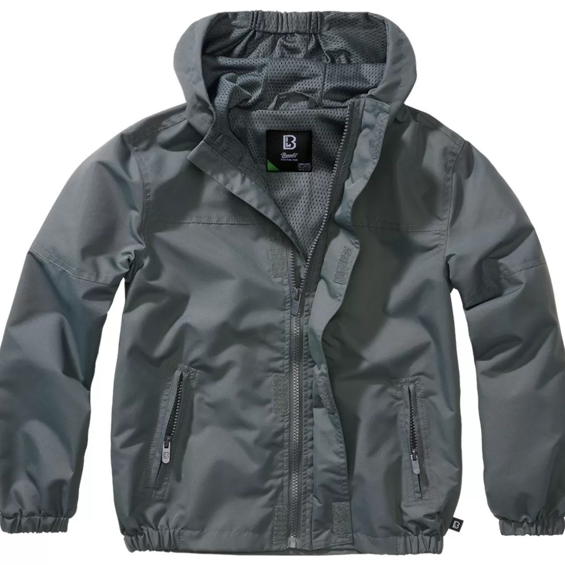 Propper Jackets>Brandit Kids Summer Windbreaker Front Zip Anthrazit