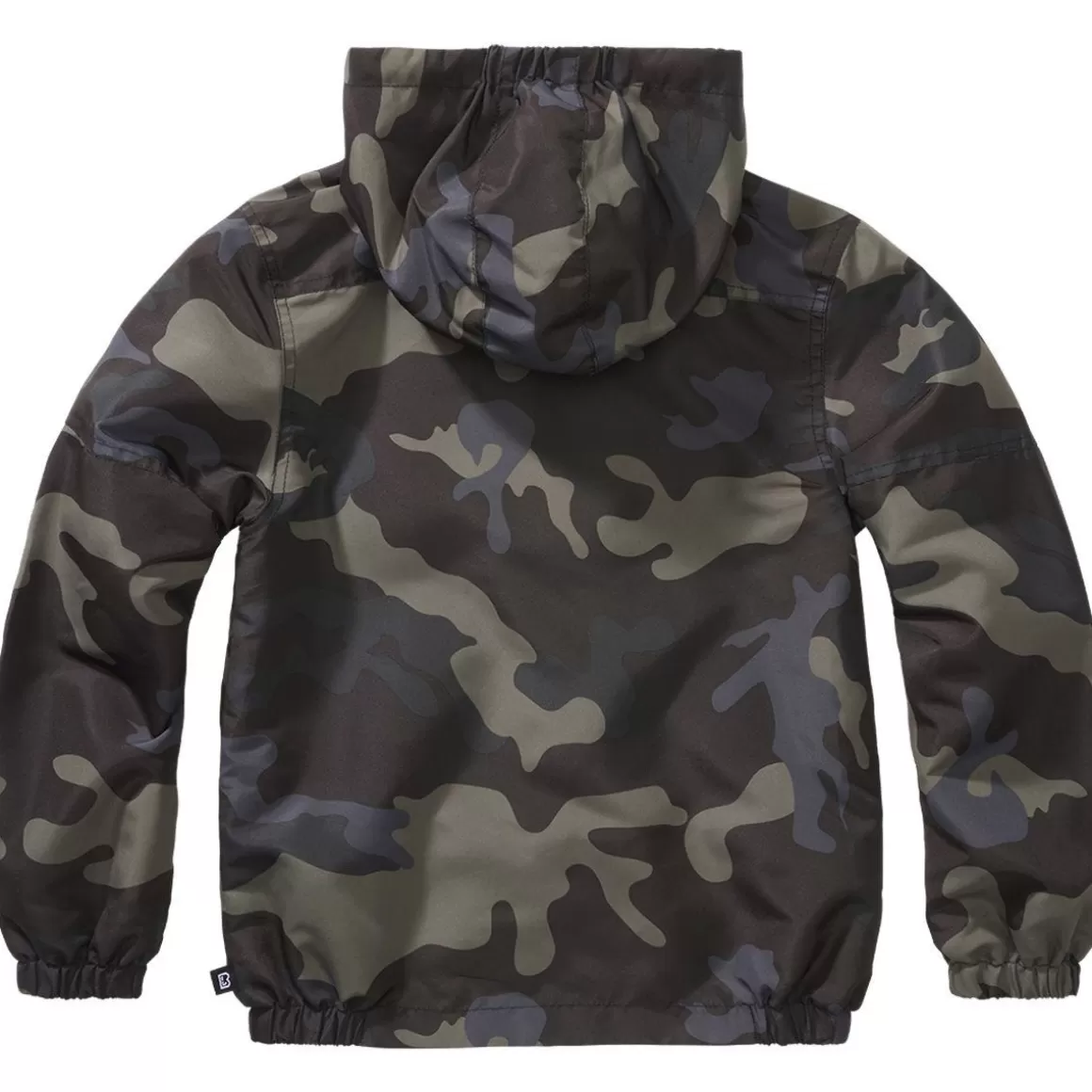 Helikon Jackets>Brandit Kids Summer Windbreaker Front Zip Dark Camo