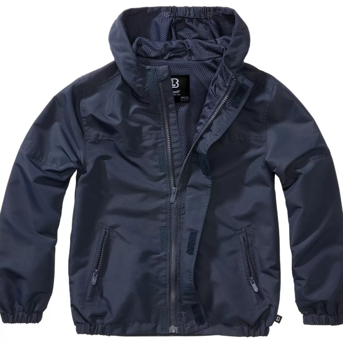 Propper Jackets>Brandit Kids Summer Windbreaker Front Zip Navy