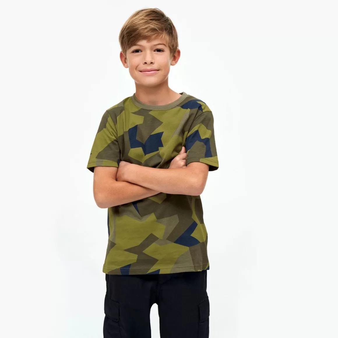 Helikon Jackets>Brandit Kids T-Shirt Swedish M90 Camo