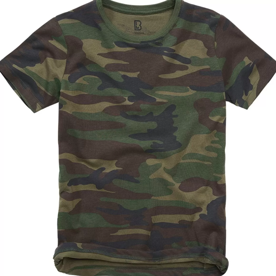 Civilian T-Shirts>Brandit Kids T-Shirt Woodland