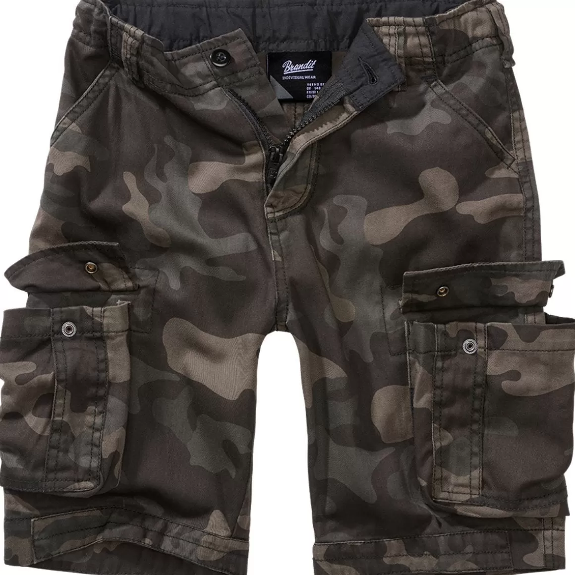 CamoSystems Shorts>Brandit Kids Urban Legend Shorts Dark Camo