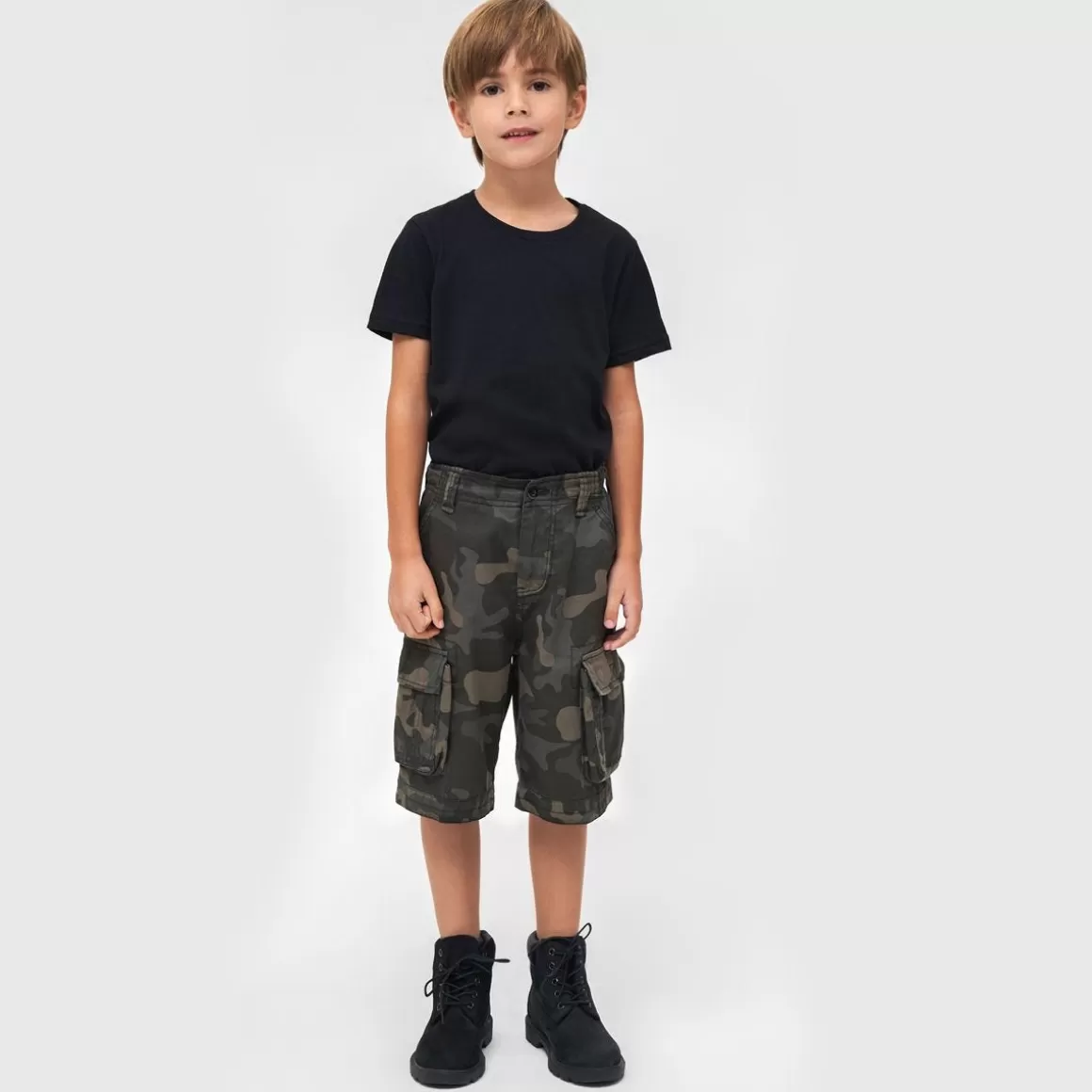 CamoSystems Shorts>Brandit Kids Urban Legend Shorts Dark Camo