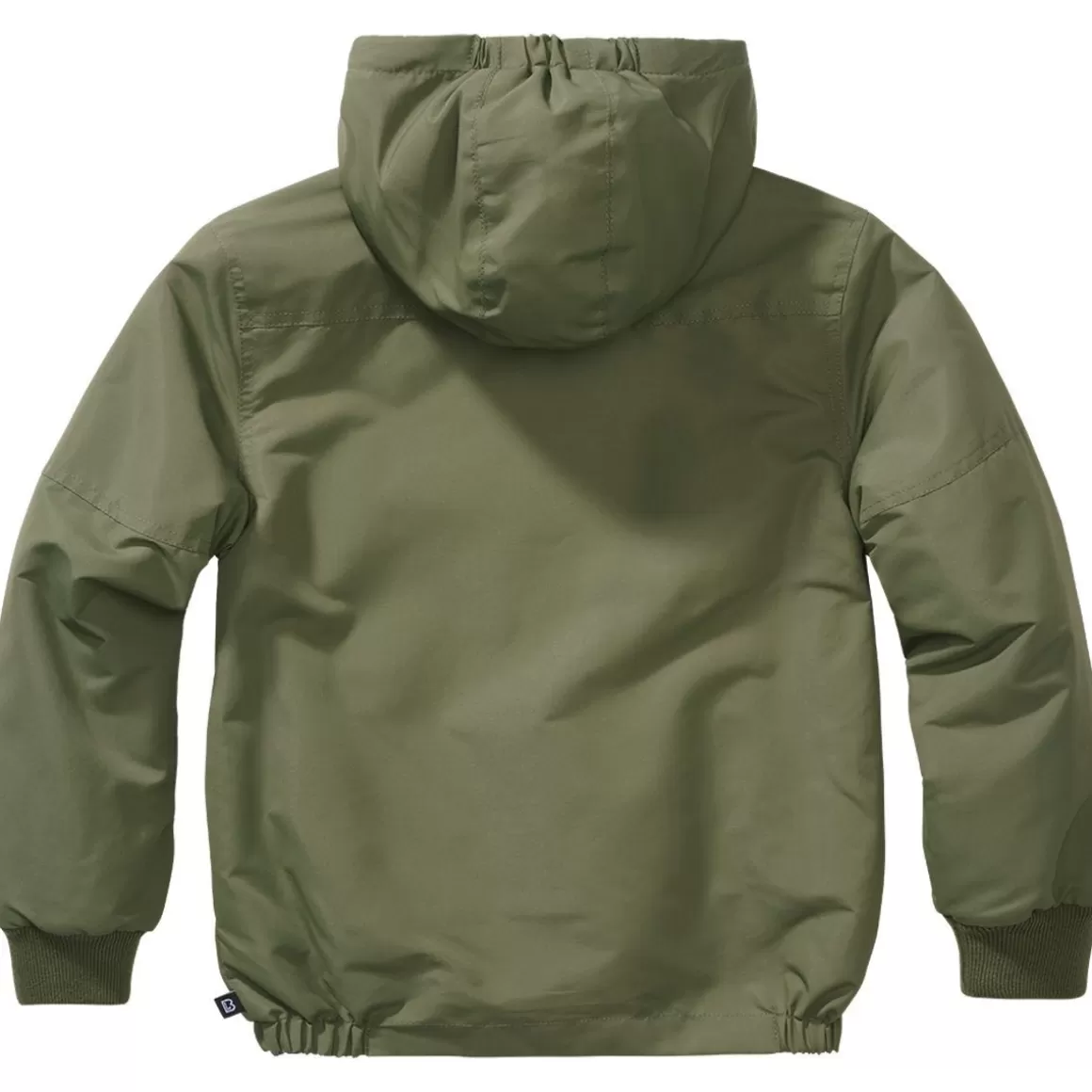 Wisport Jackets>Brandit Kids Windbreaker Front Zip Olive