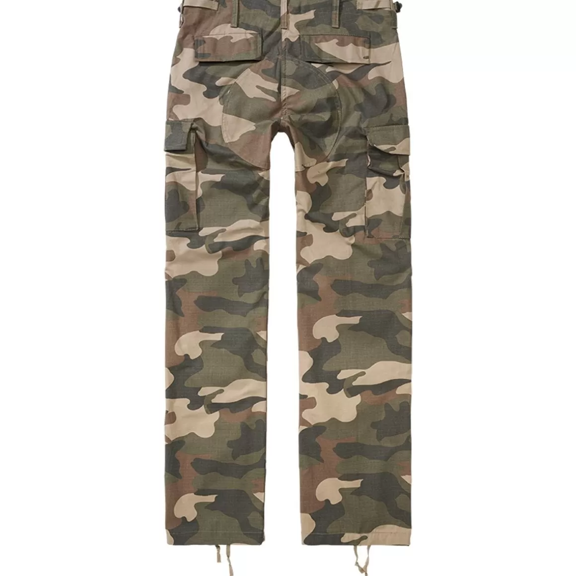 Flyye Industries Trousers>Brandit Ladies Bdu Ripstop Trousers Light Woodland