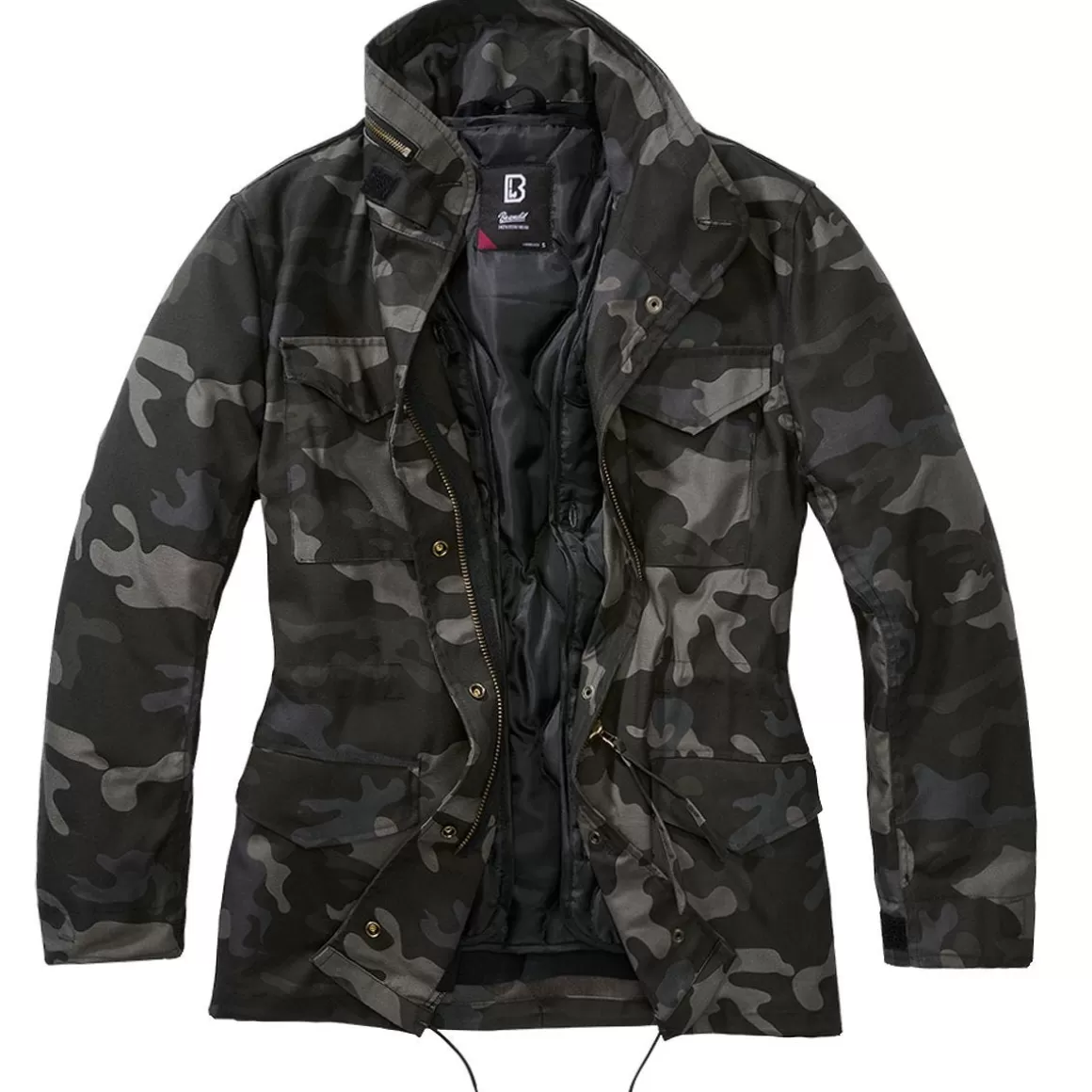 Hazard 4 Jackets>Brandit Ladies M65 Standard Jacket Dark Camo