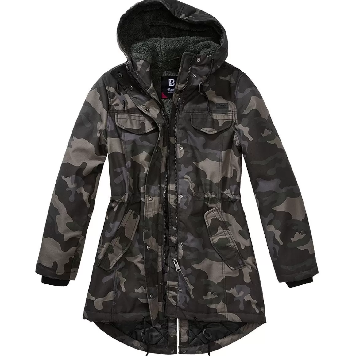 First Tactical Jackets>Brandit Ladies Marsh Lake Parka Dark Camo