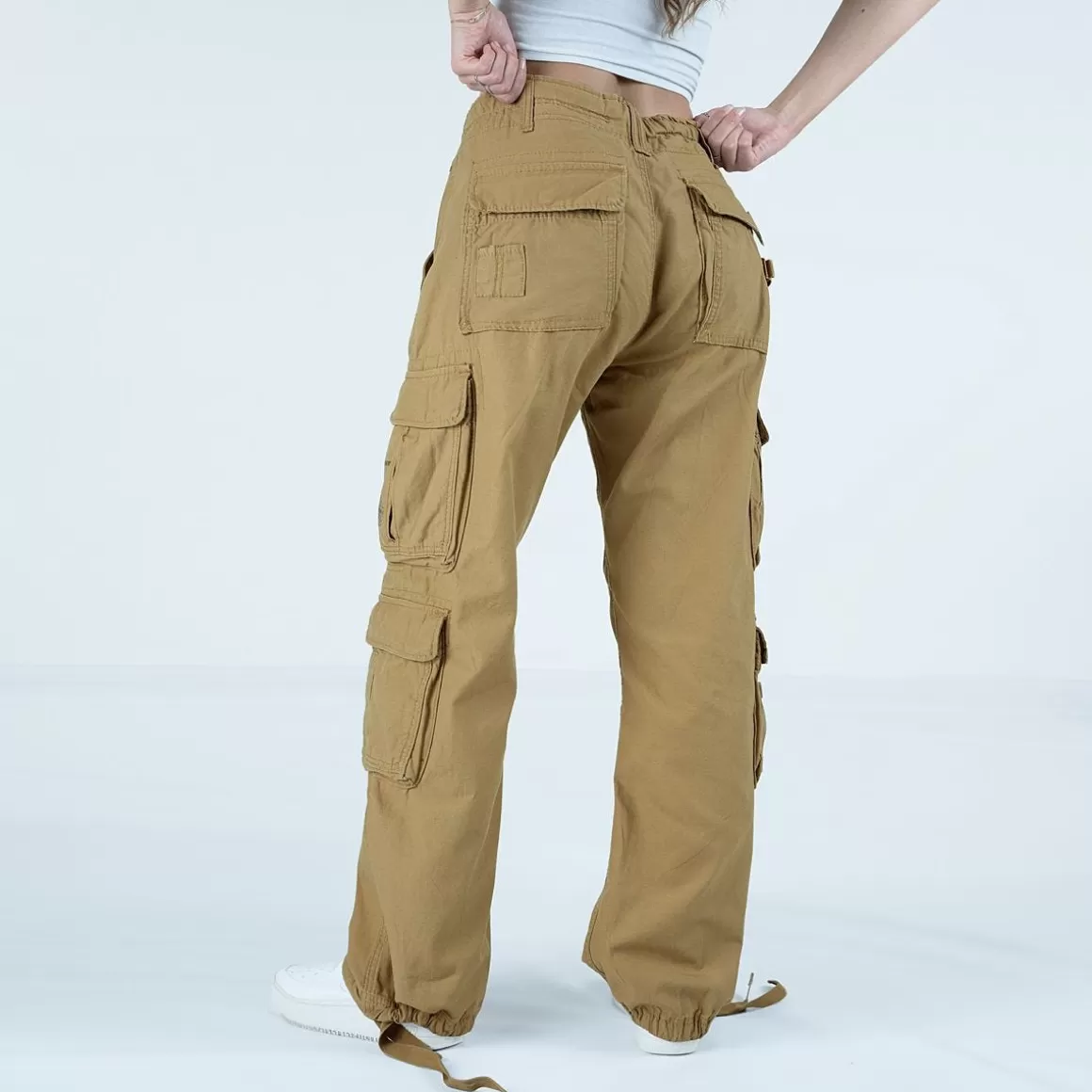 Helikon Trousers>Brandit Ladies Pure Vintage Trousers Beige
