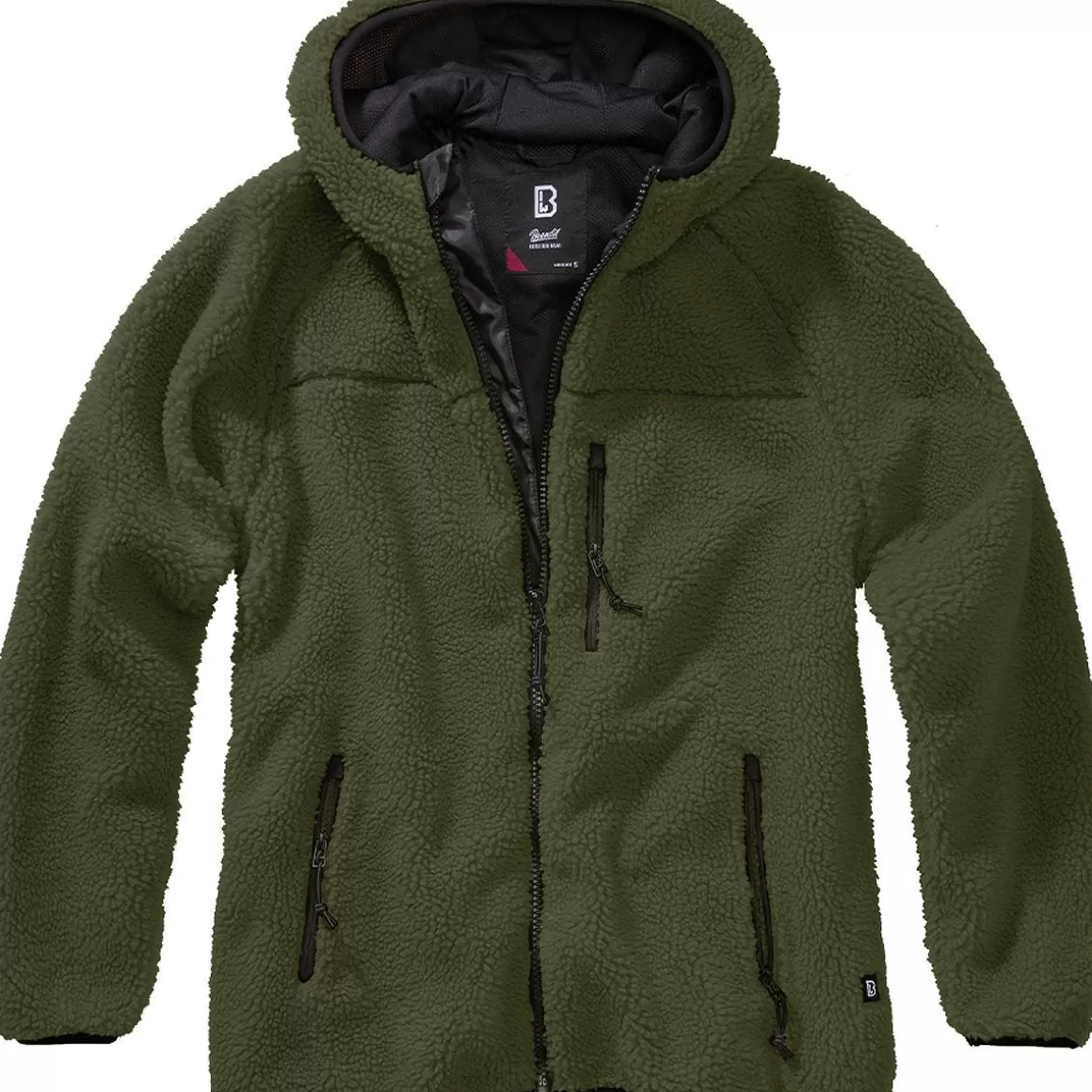 Viper Fleeces>Brandit Ladies Teddyfleece Jacket Olive