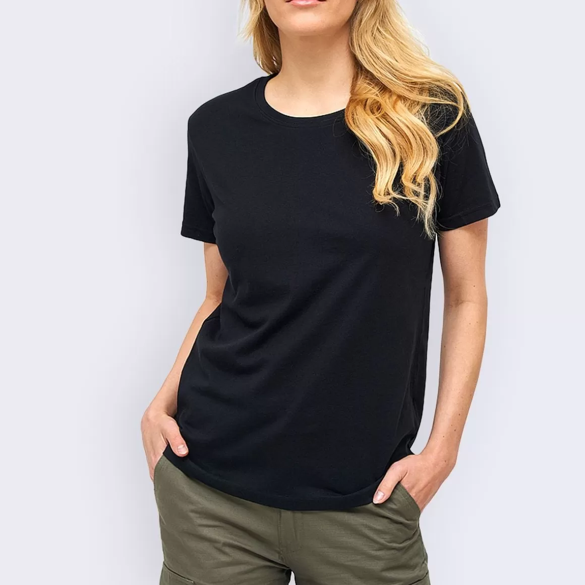 Condor T-Shirts>Brandit Ladies T-Shirt Black