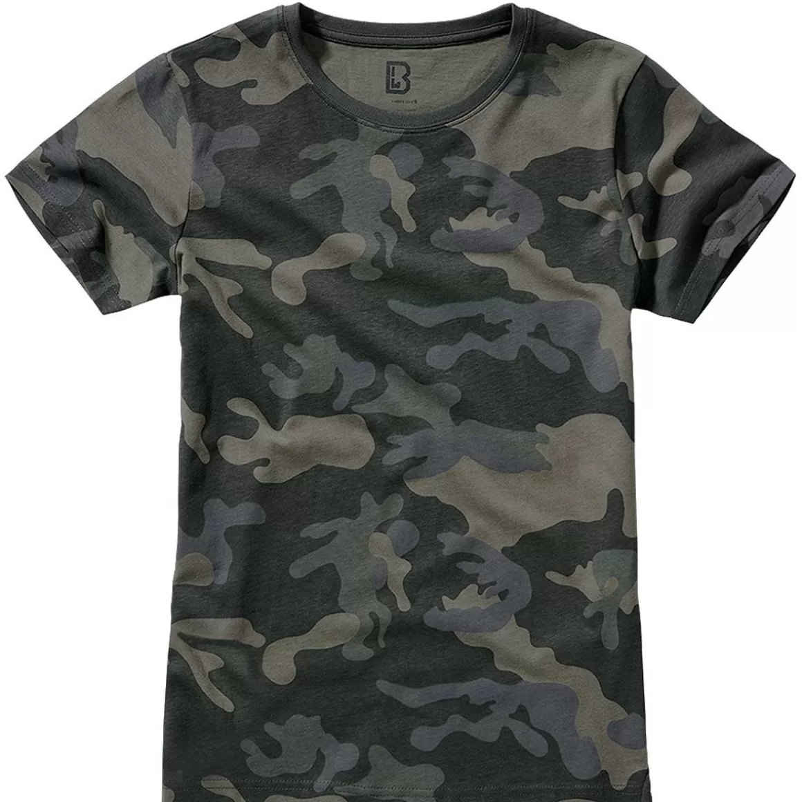 Wisport T-Shirts>Brandit Ladies T-Shirt Dark Camo