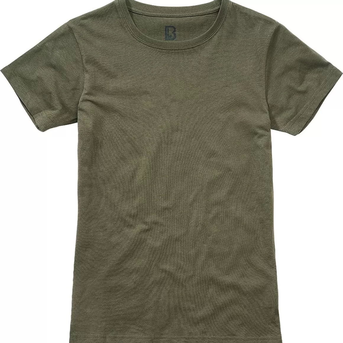 Hazard 4 T-Shirts>Brandit Ladies T-Shirt Olive