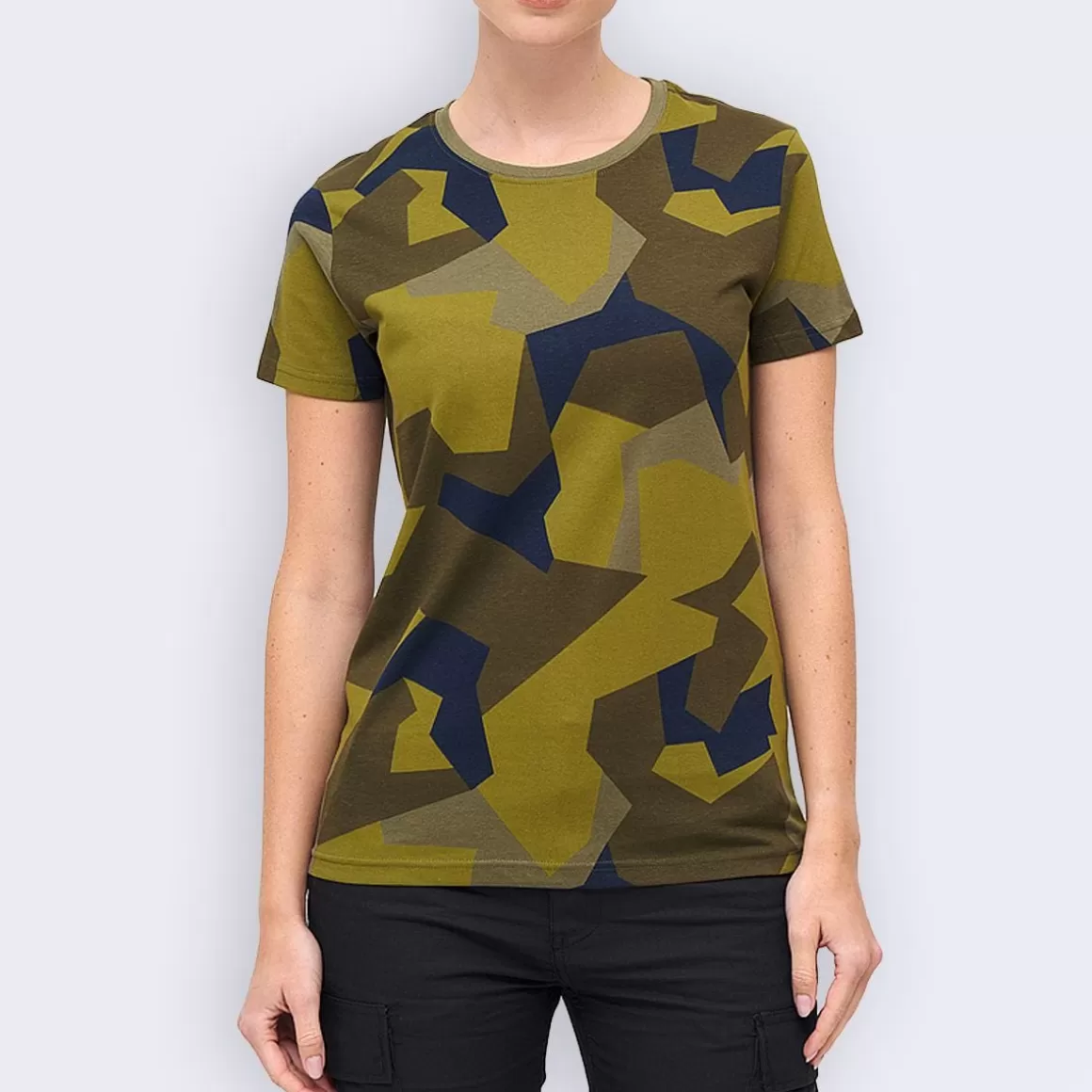 Helikon T-Shirts>Brandit Ladies T-Shirt Swedish M90 Camo