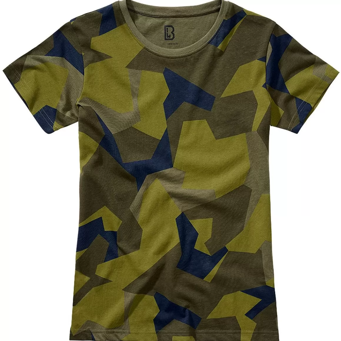 Helikon T-Shirts>Brandit Ladies T-Shirt Swedish M90 Camo