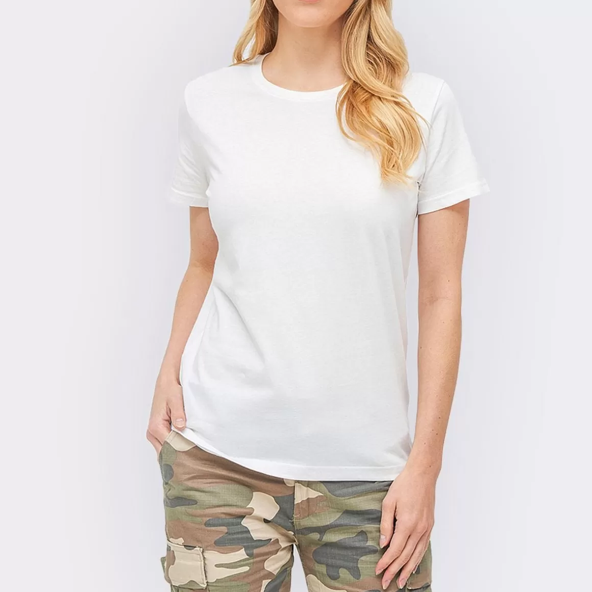 Highlander Forces T-Shirts>Brandit Ladies T-Shirt White