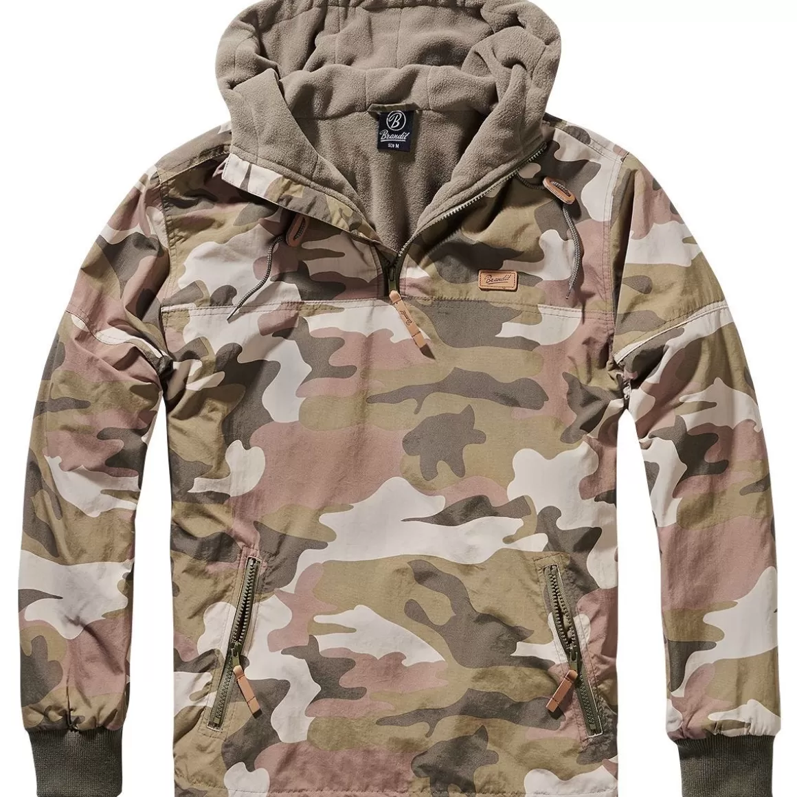 Brandit Jackets & Coats> Luke Windbreaker Light Woodland