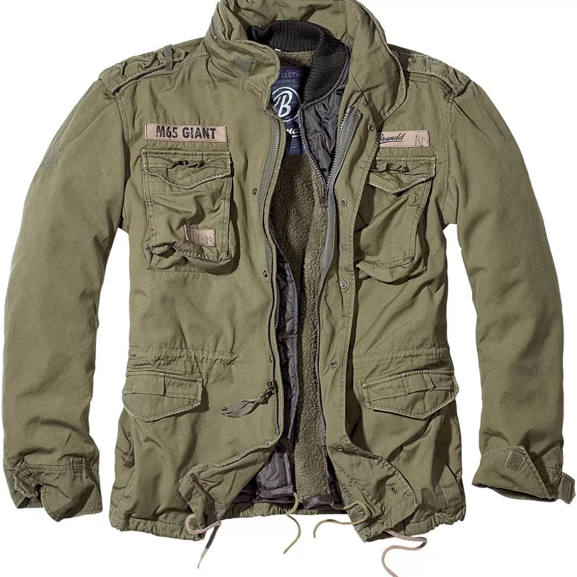 Brandit Jackets & Coats> M-65 Giant Jacket Olive