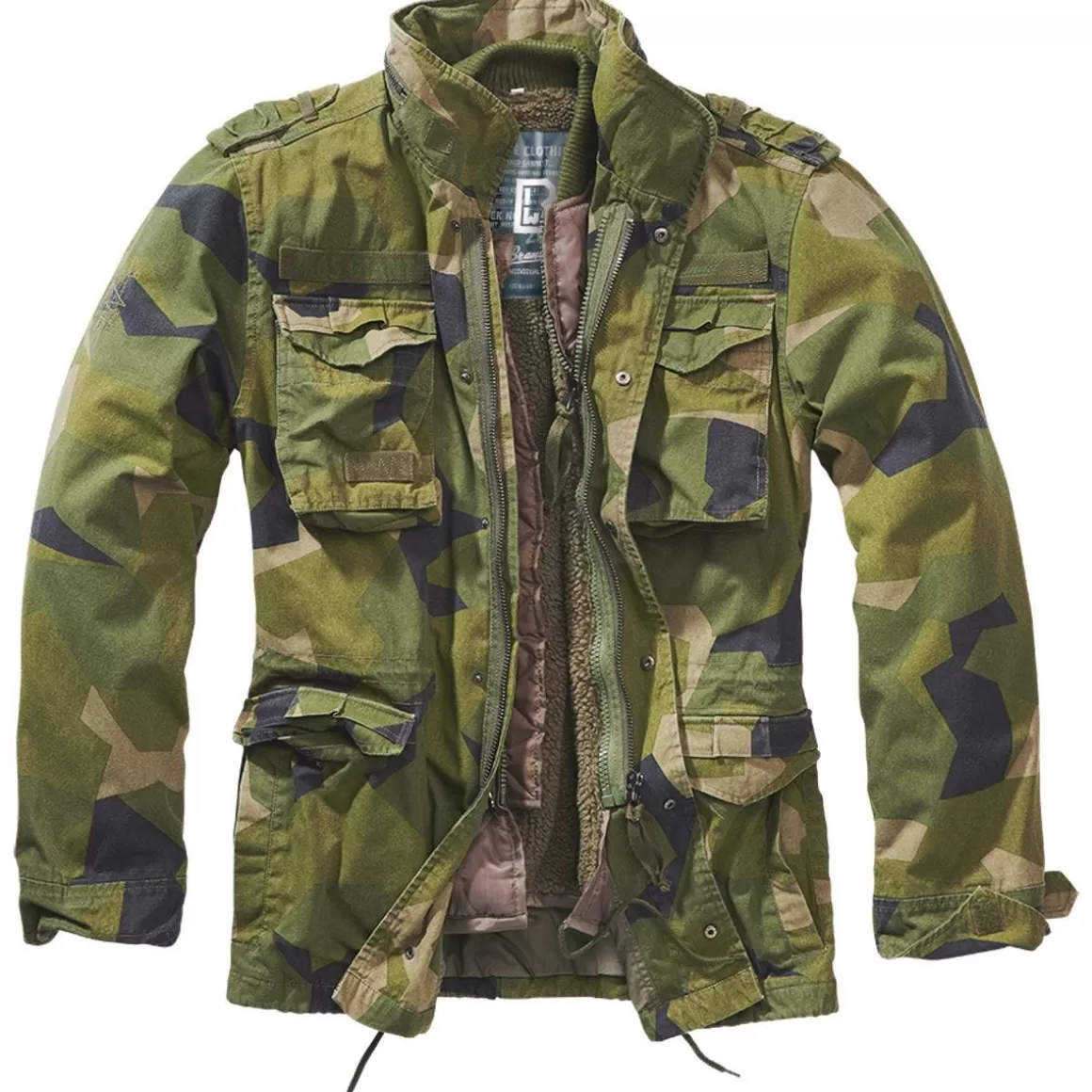 Brandit Jackets & Coats> M-65 Giant Jacket Swedish M90 Camo