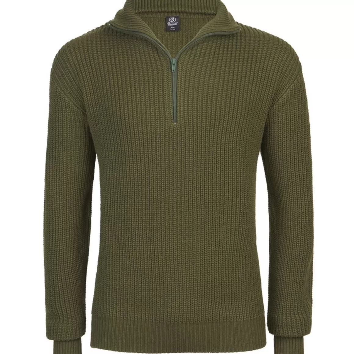 Flyye Industries Sweatshirts>Brandit Marine Pullover Troyer Olive