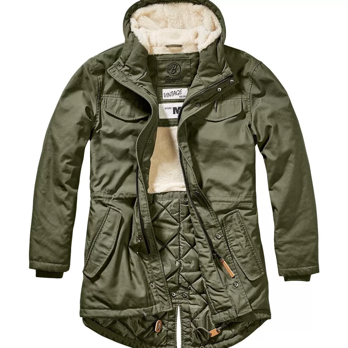 Brandit Jackets & Coats> Marsh Lake Parka Olive