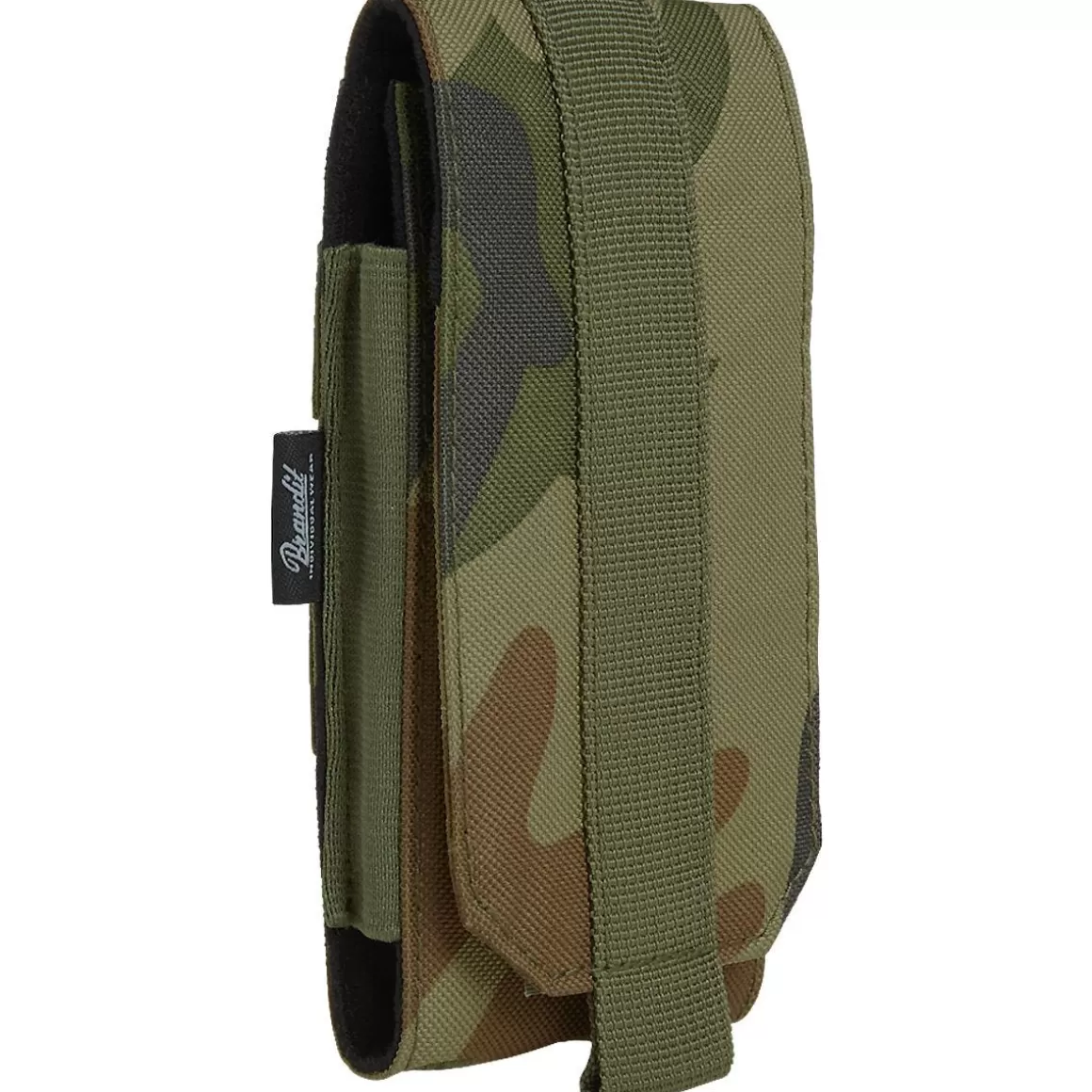 Brandit Other Pouches> Molle Phone Pouch Large Woodland