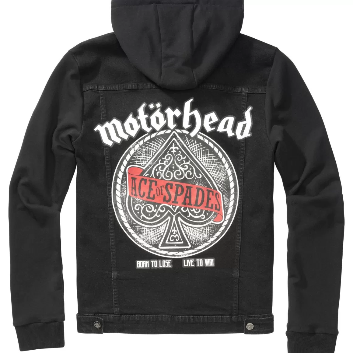 Brandit Jackets & Coats> Motorhead Cradock Denimjacket Black/Black