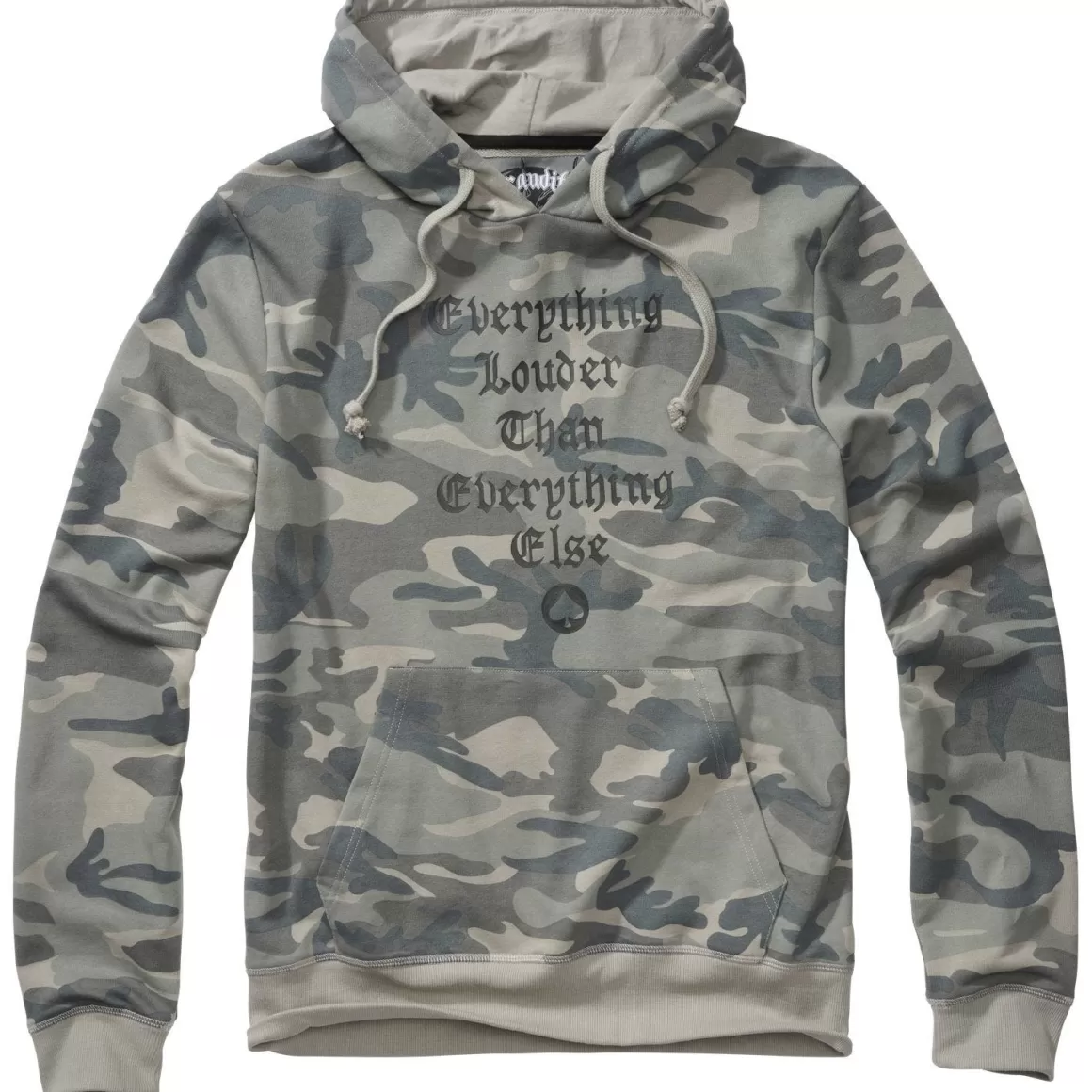 Flyye Industries Sweatshirts>Brandit Motorhead Sweathoody Grey Camo