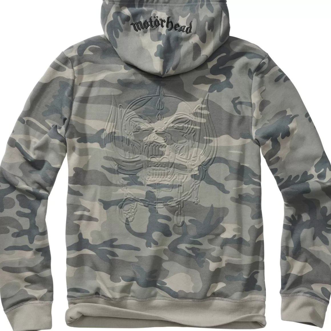 Flyye Industries Sweatshirts>Brandit Motorhead Sweathoody Grey Camo