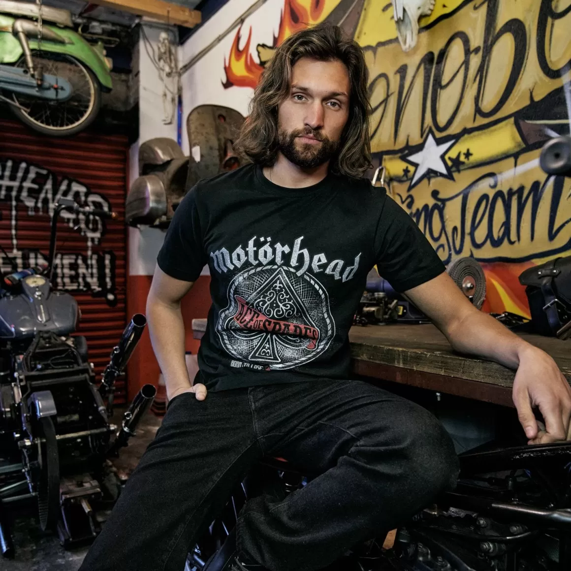 Brandit T-Shirts & Vests> Motorhead T-Shirt Ace Of Spade Black