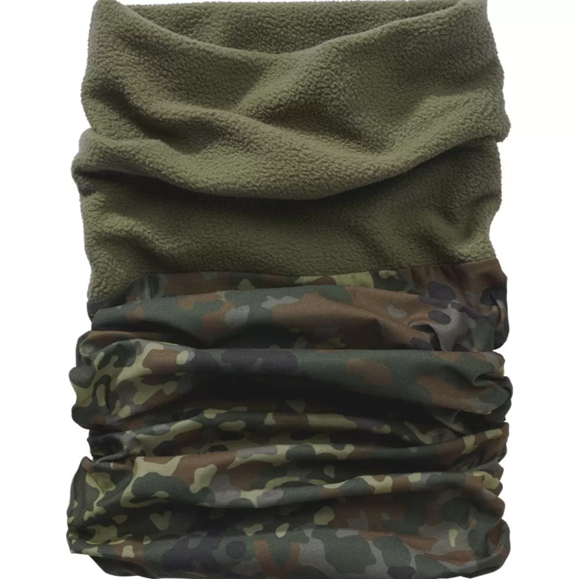 Helikon Scarves>Brandit Multifunctional Neck Gaiter Fleece Flecktarn