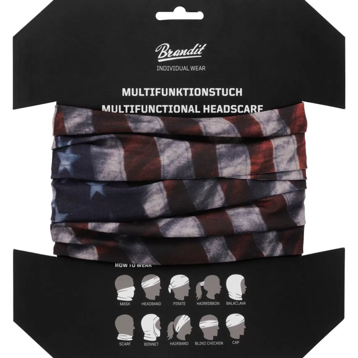 Helikon Scarves>Brandit Multifunctional Neck Gaiter Us Flag