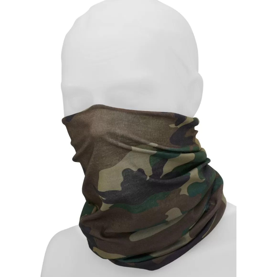 Highlander Scarves>Brandit Multifunctional Neck Gaiter Woodland