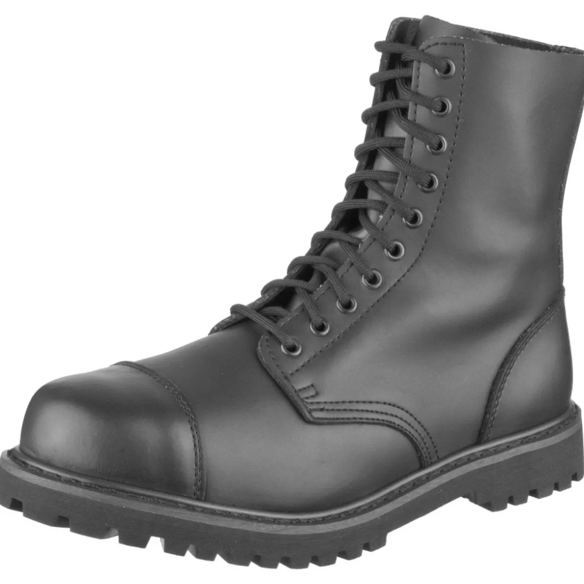 First Tactical Boots>Brandit Phantom Boots 10 Eyelet Black