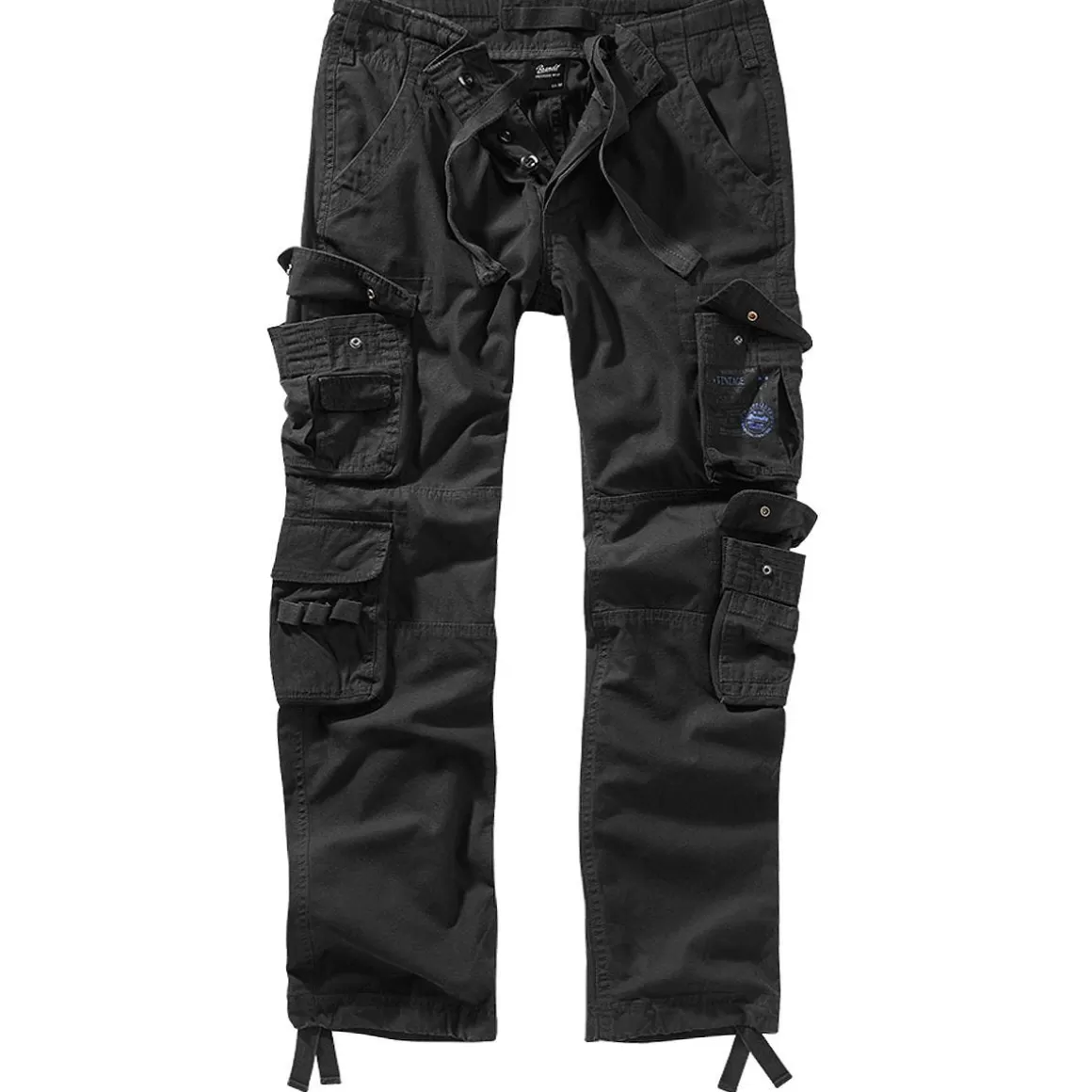 Brandit Trousers> Pure Slim Fit Trousers Black