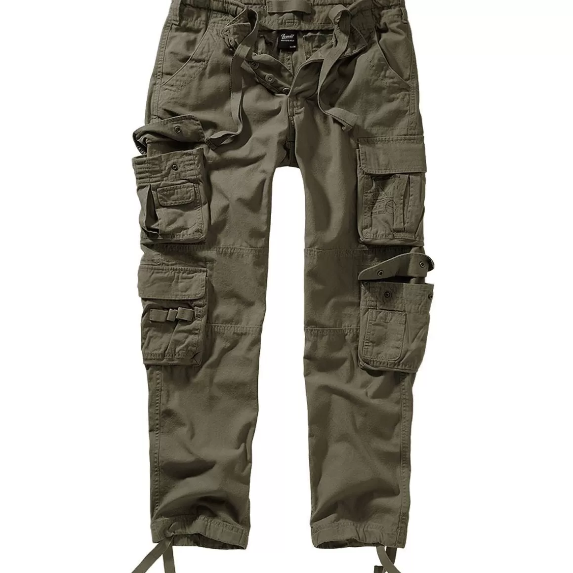 Brandit Trousers> Pure Slim Fit Trousers Olive