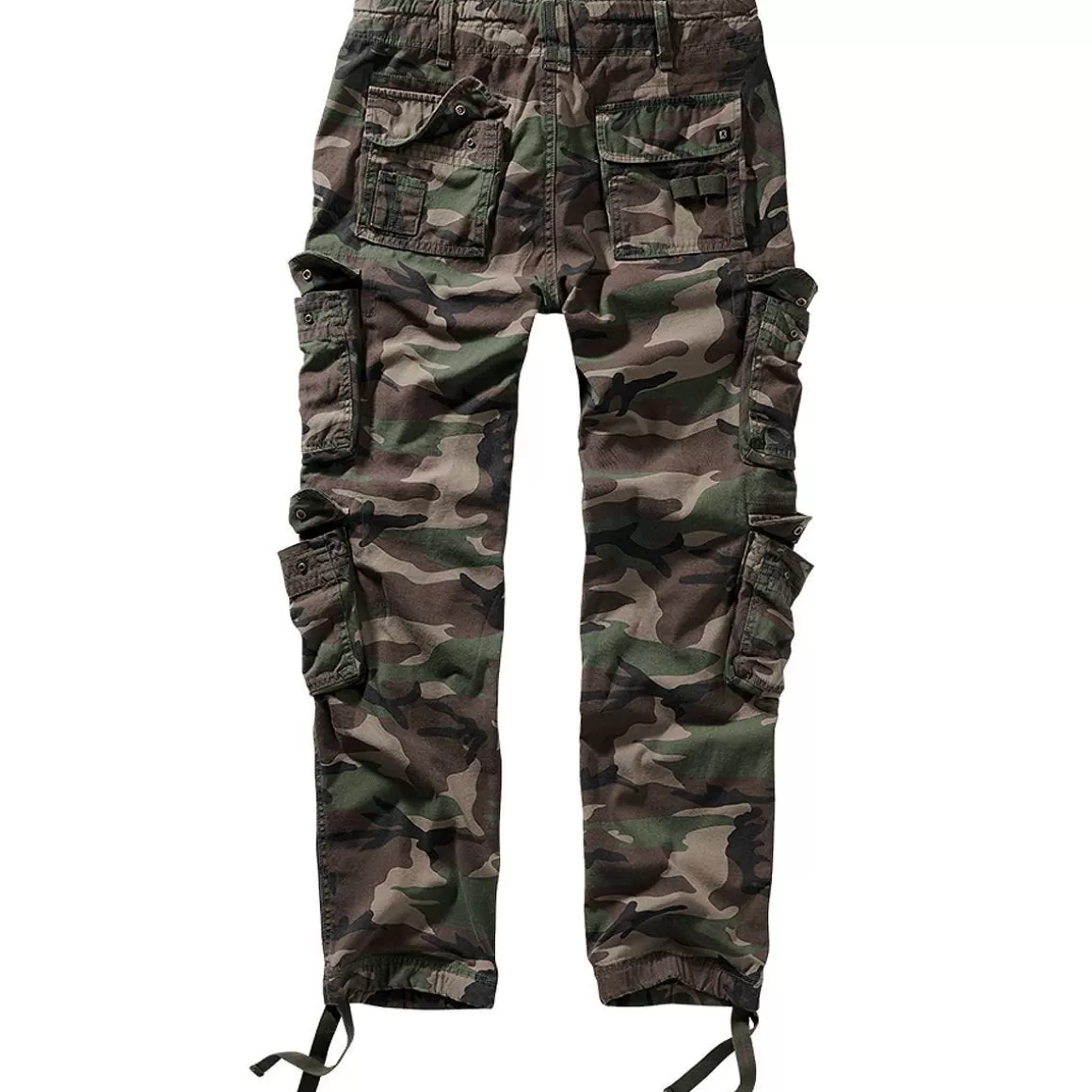 Brandit Trousers> Pure Slim Fit Trousers Woodland