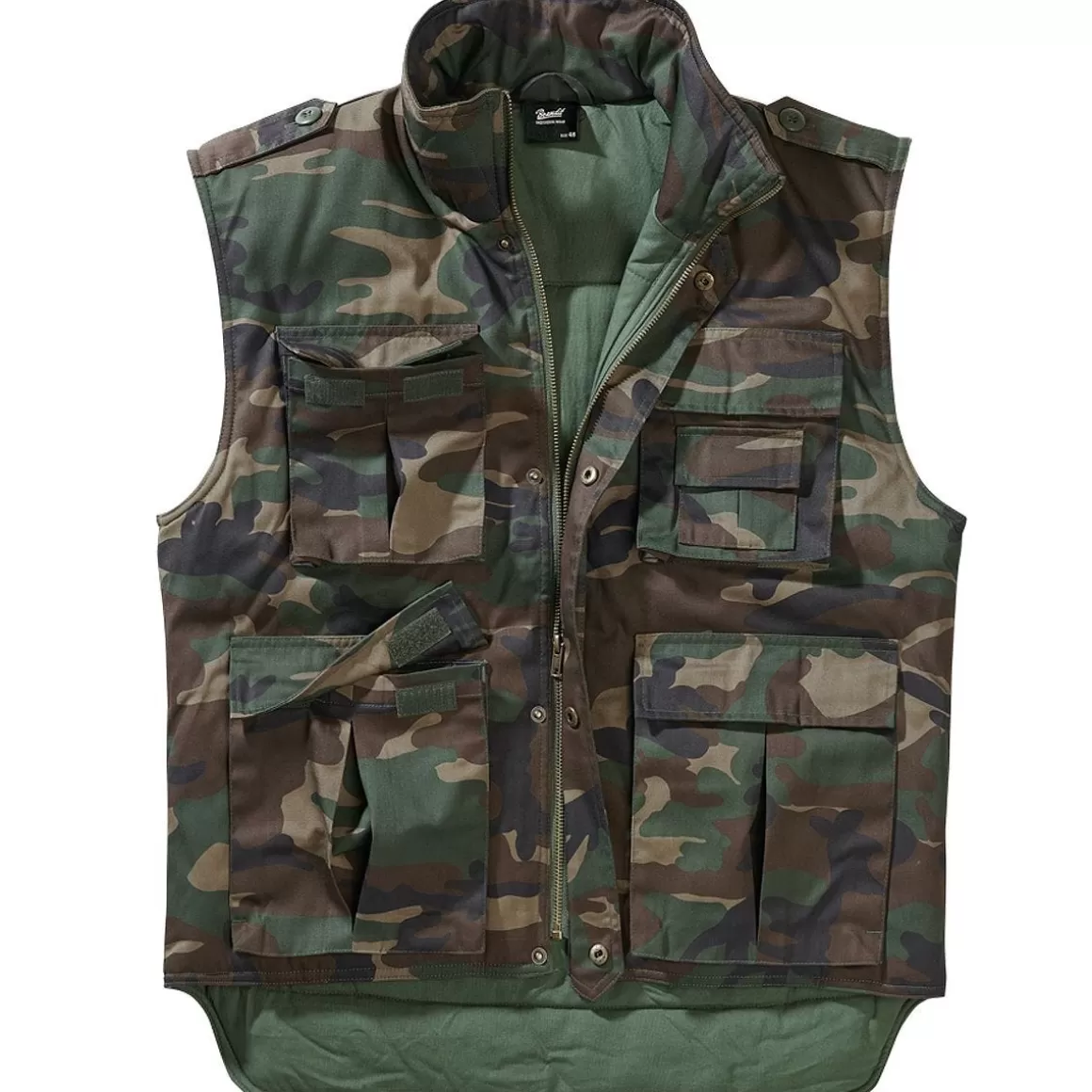 Helikon Multipurpose Vests>Brandit Ranger Vest Woodland