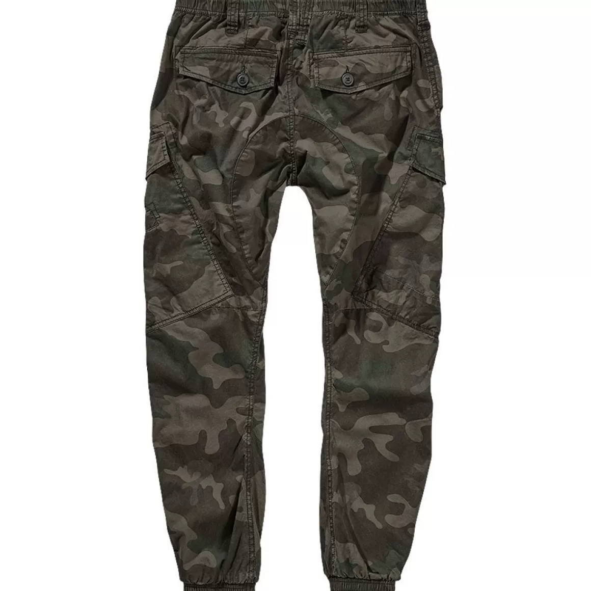 Brandit Trousers> Ray Vintage Trousers Dark Camo