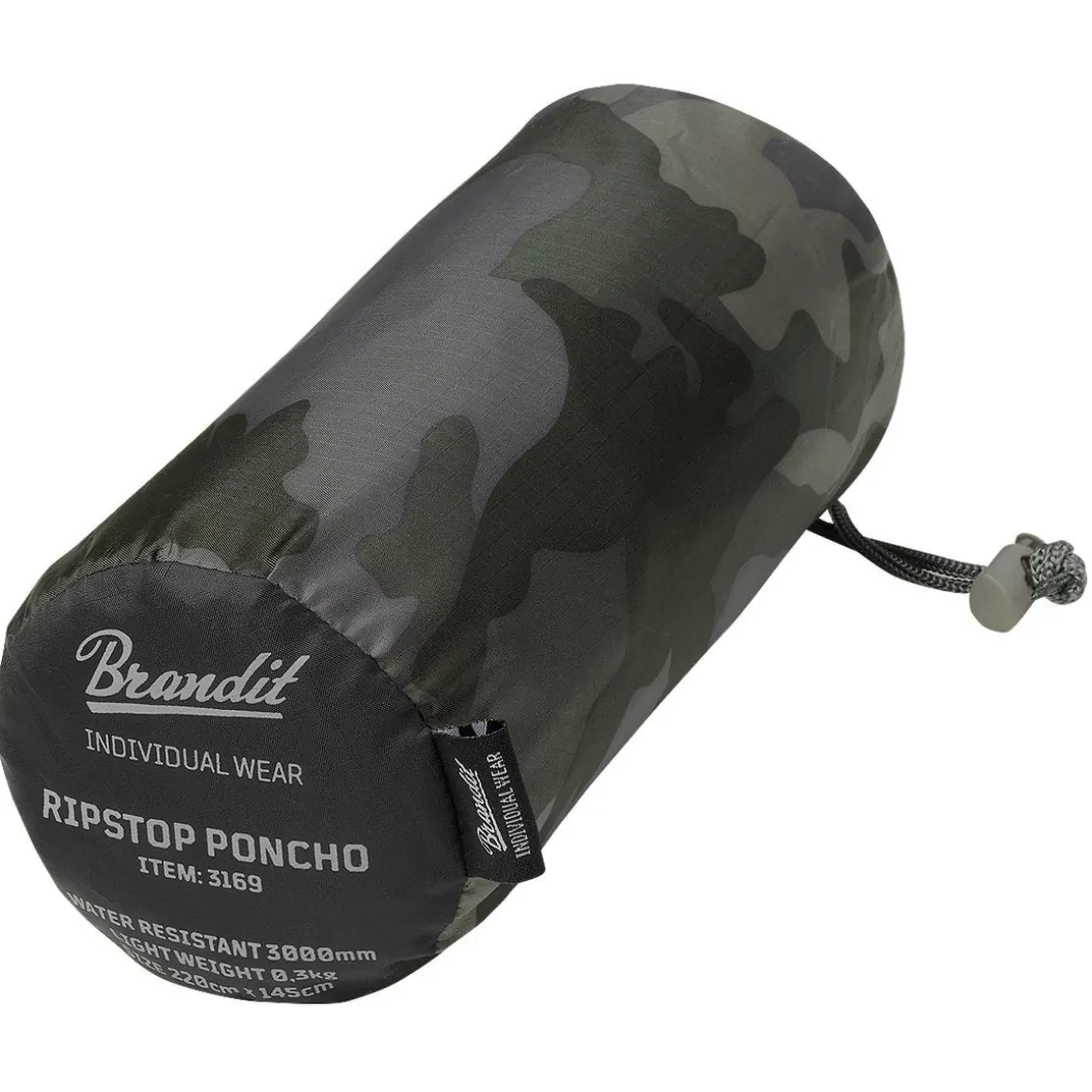 Brandit Miscellaneous Accessories> Ripstop Poncho Dark Camo