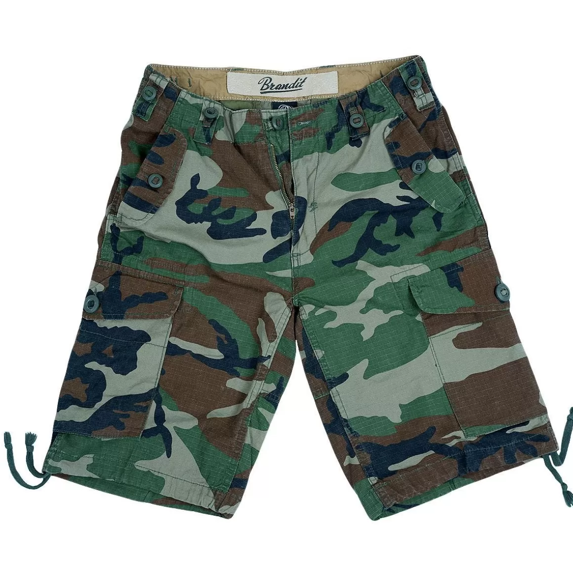 Alta Industries Shorts>Brandit Ripstop Shorts Woodland