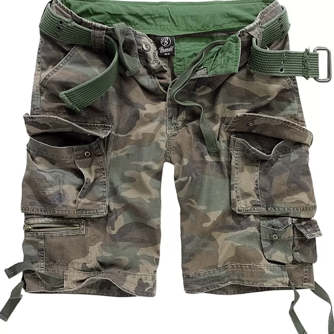 Flyye Industries Shorts>Brandit Savage Vintage Shorts Woodland