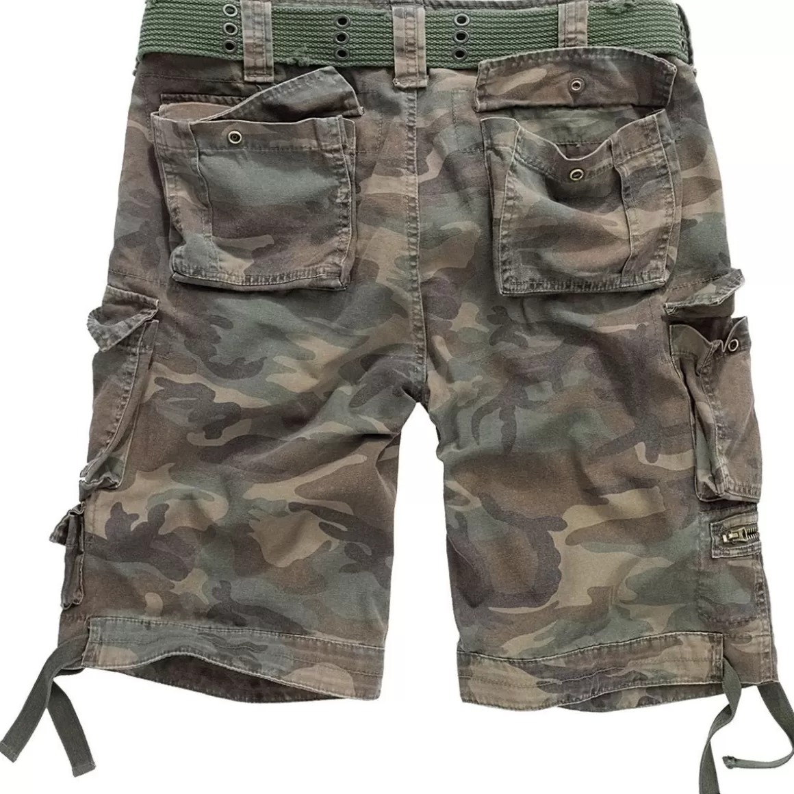 Flyye Industries Shorts>Brandit Savage Vintage Shorts Woodland