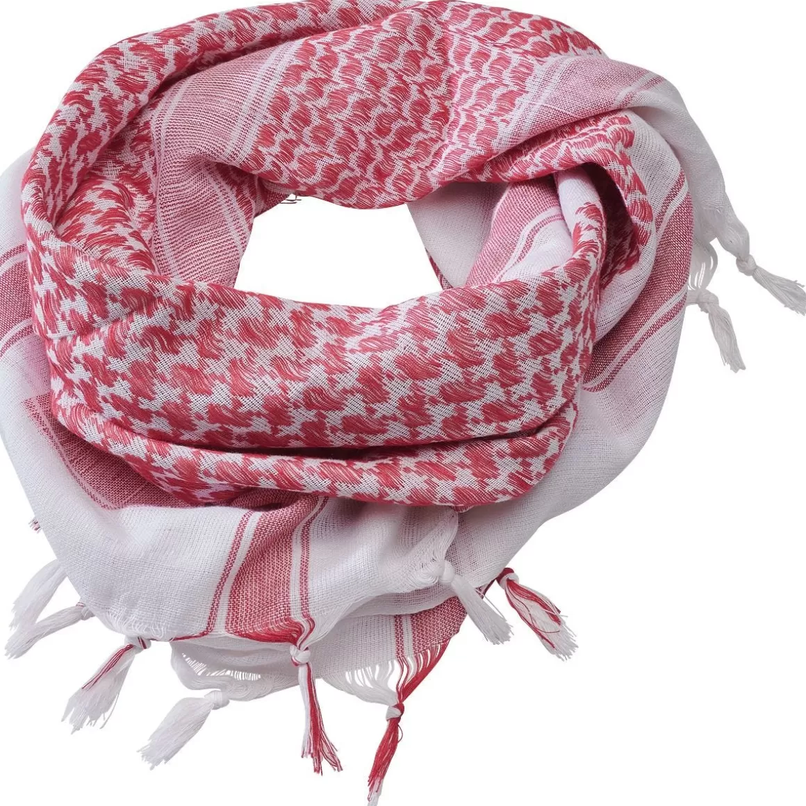 Highlander Scarves>Brandit Shemag Scarf Red / White