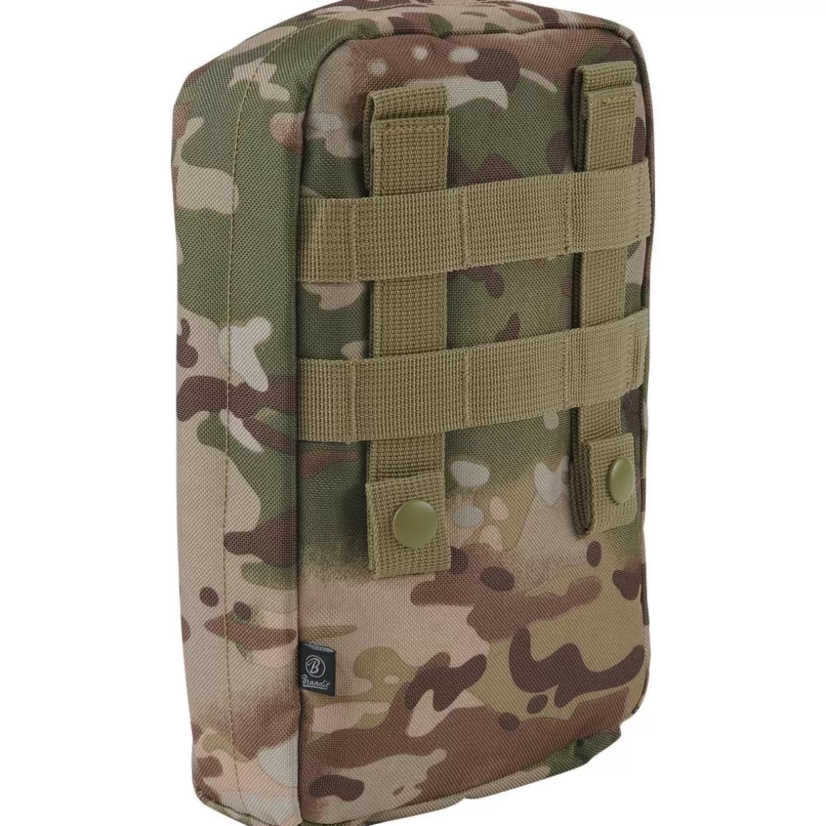 Brandit Utility Pouches> Snake Molle Pouch Tactical Camo