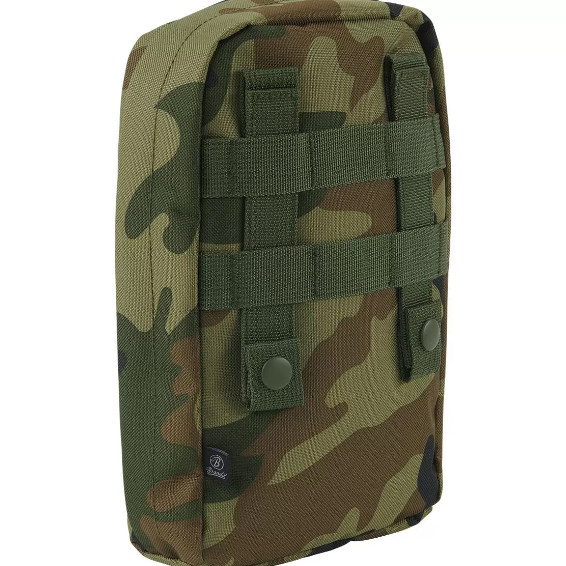 Brandit Utility Pouches> Snake Molle Pouch Woodland