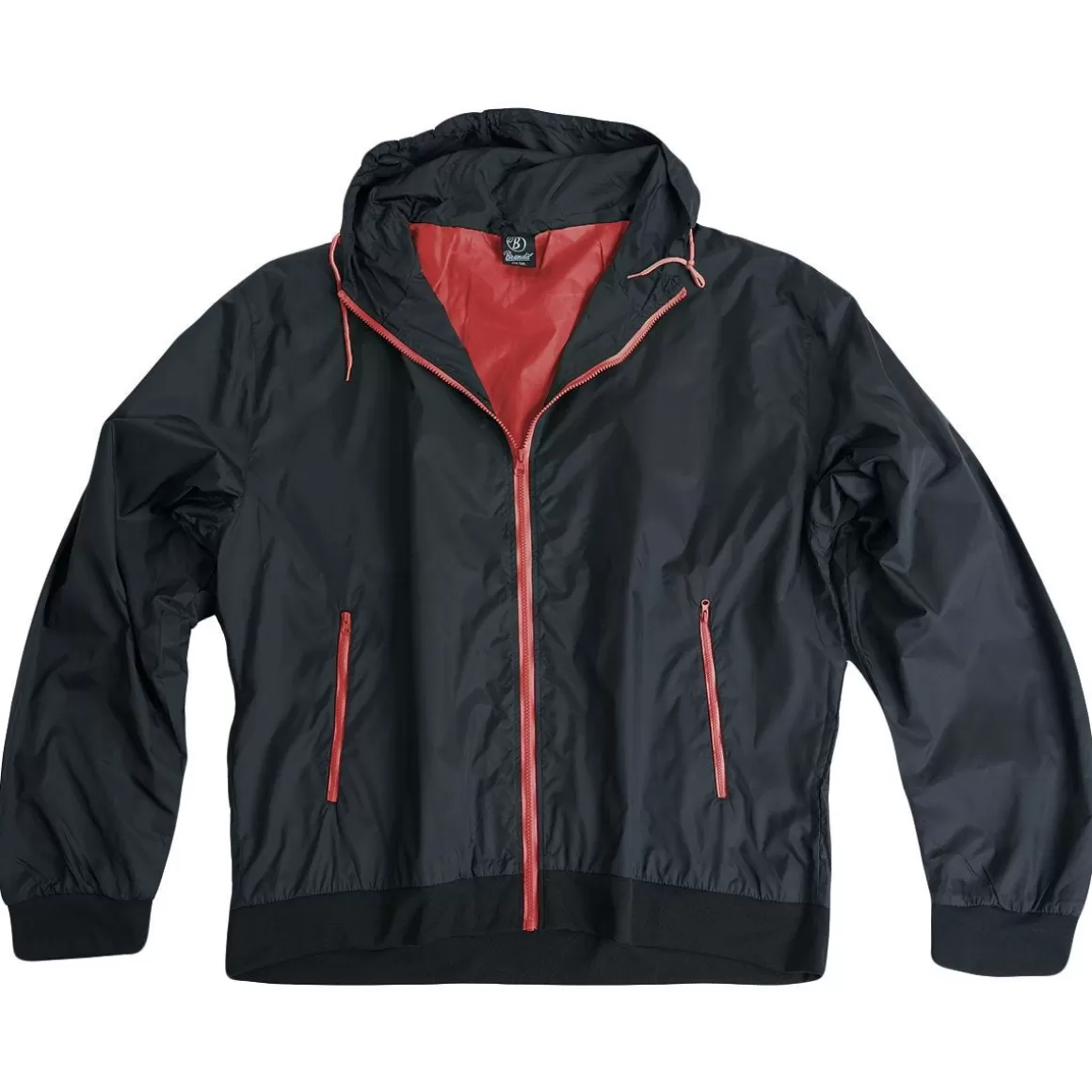 Brandit Jackets & Coats> Stream Jacket Black/Red