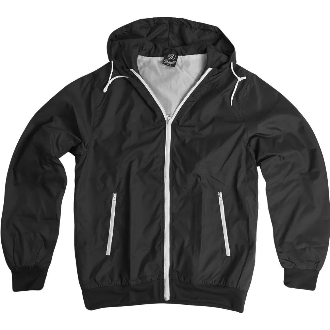 Brandit Jackets & Coats> Stream Jacket Black/White