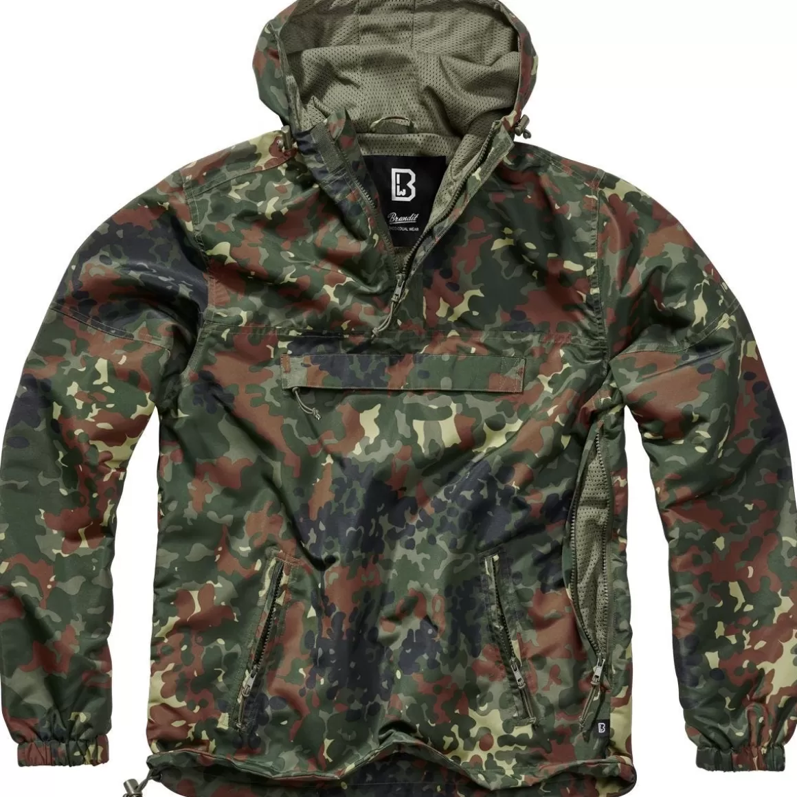 Brandit Jackets & Coats> Summer Windbreaker Flecktarn