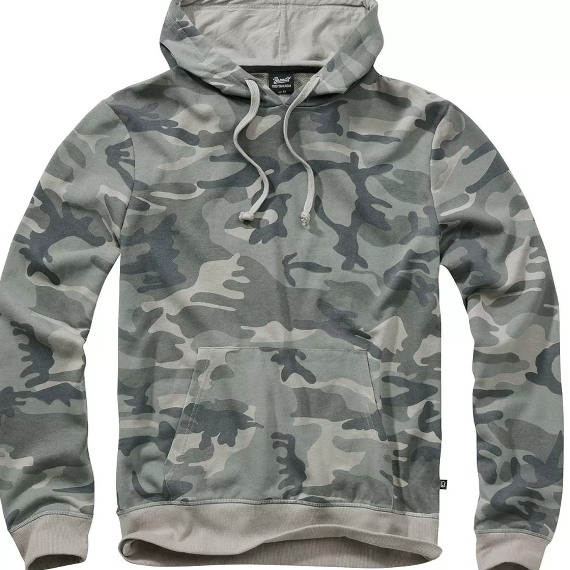 Brandit Sweatshirts> Sweathoody Grey Camo