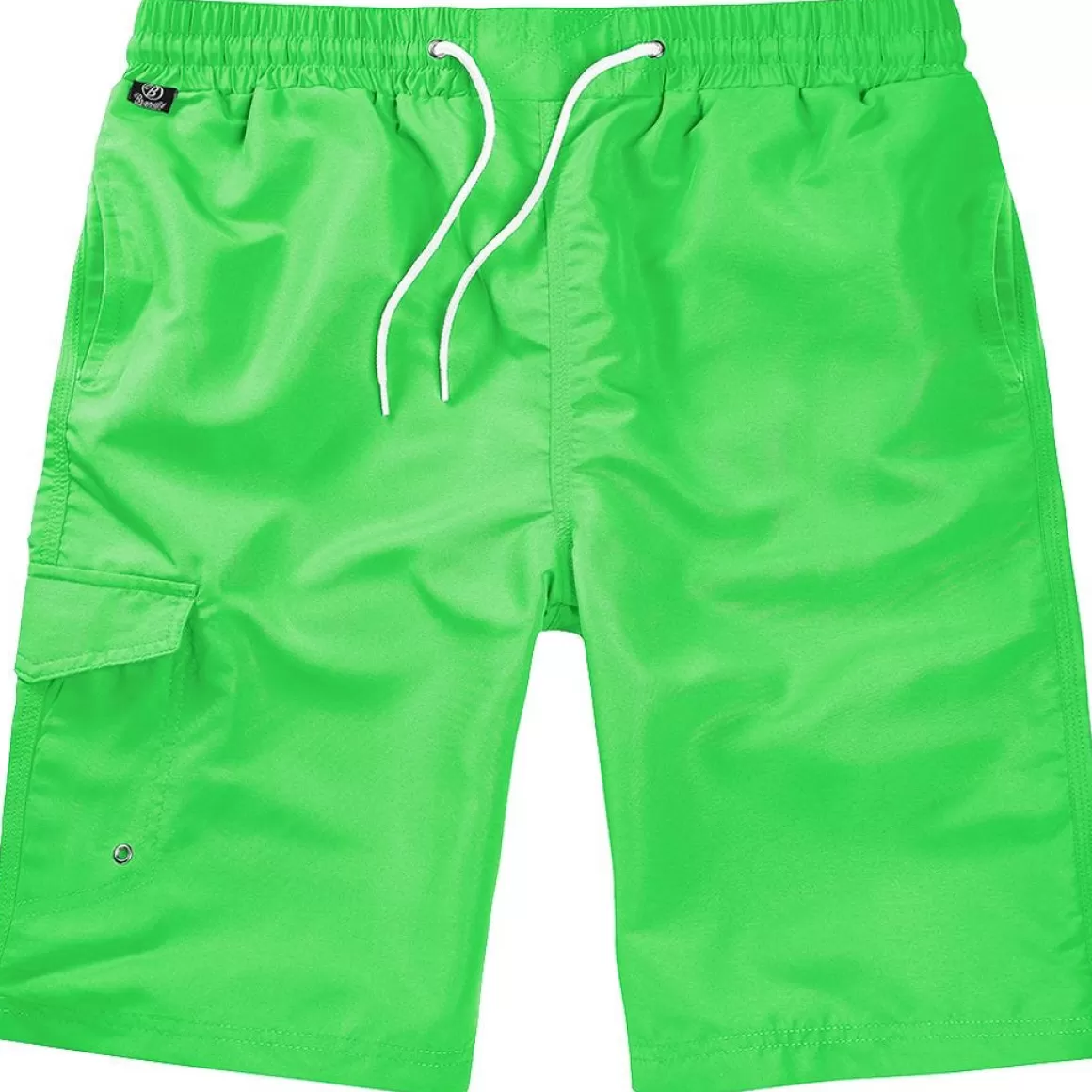 MFH Shorts>Brandit Swimshorts Lime